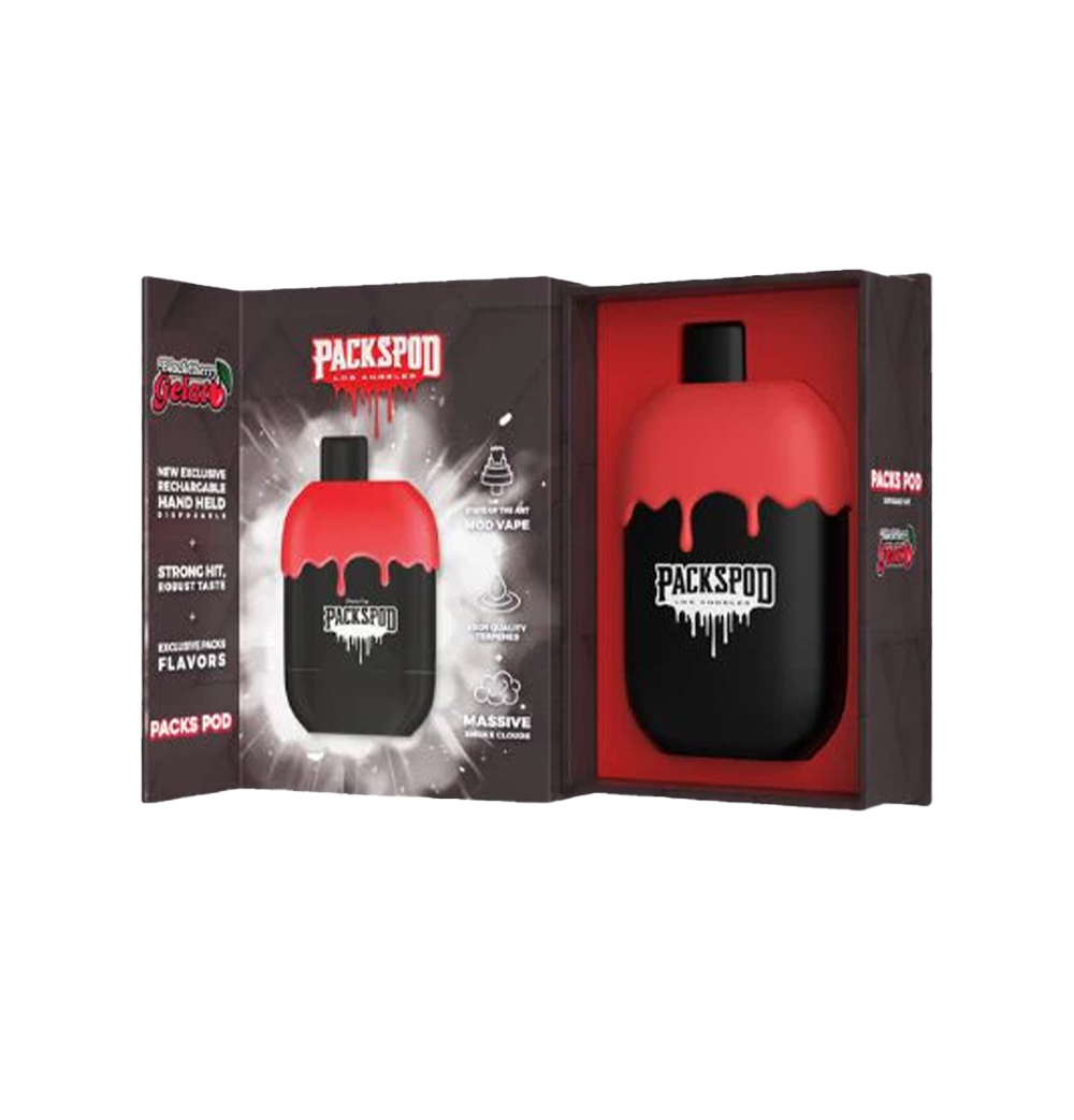 Packspod 5K Black Cherry Gelato